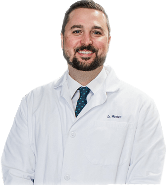A front-facing, upper body shot of Dr. Michael Monfett.