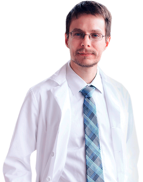A front-facing, upper body shot of Dr. Seth Schran.